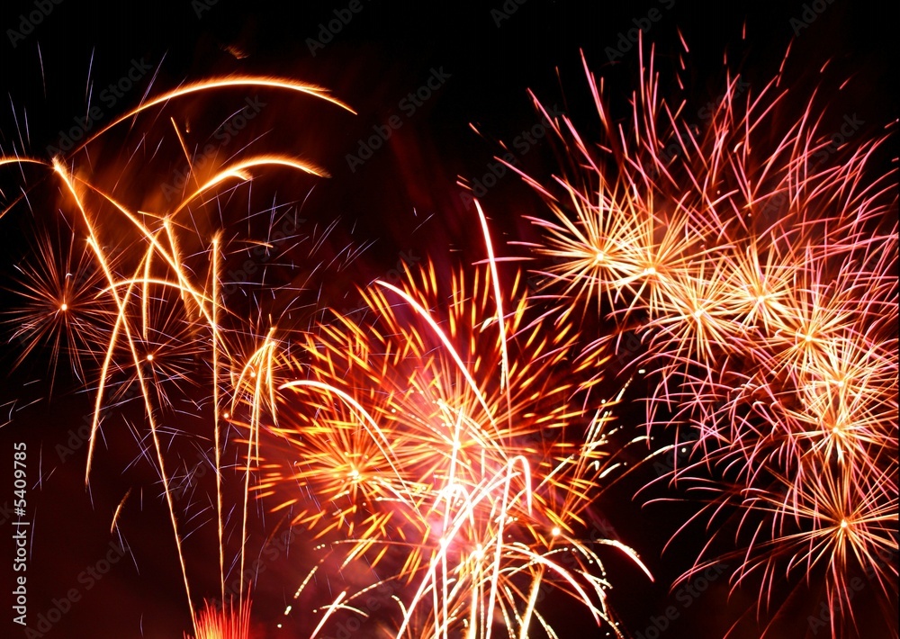 Fototapeta premium Celebratory firework. 