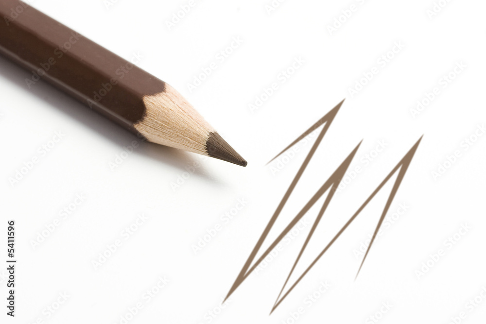 all colors of the colouring pencils: chestnut chocolate all colors of the colouring pencils: chestnut chocolate