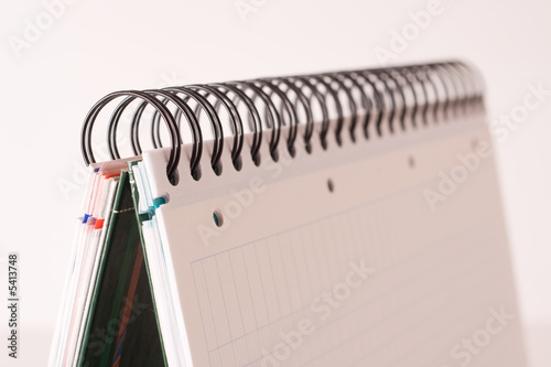 Tableau sur toile Cahier spirale
