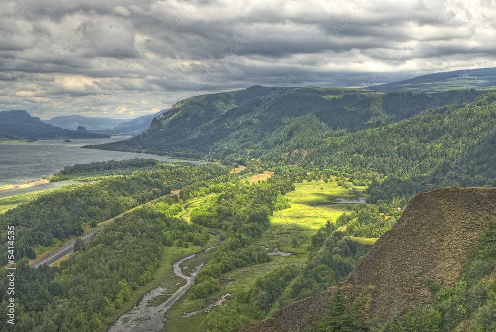Fototapeta premium Columbia River Overlook