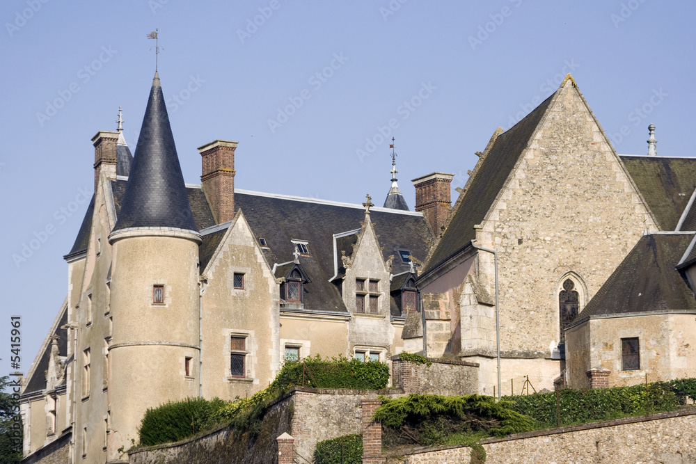 Naklejka premium Petit chateau provincal