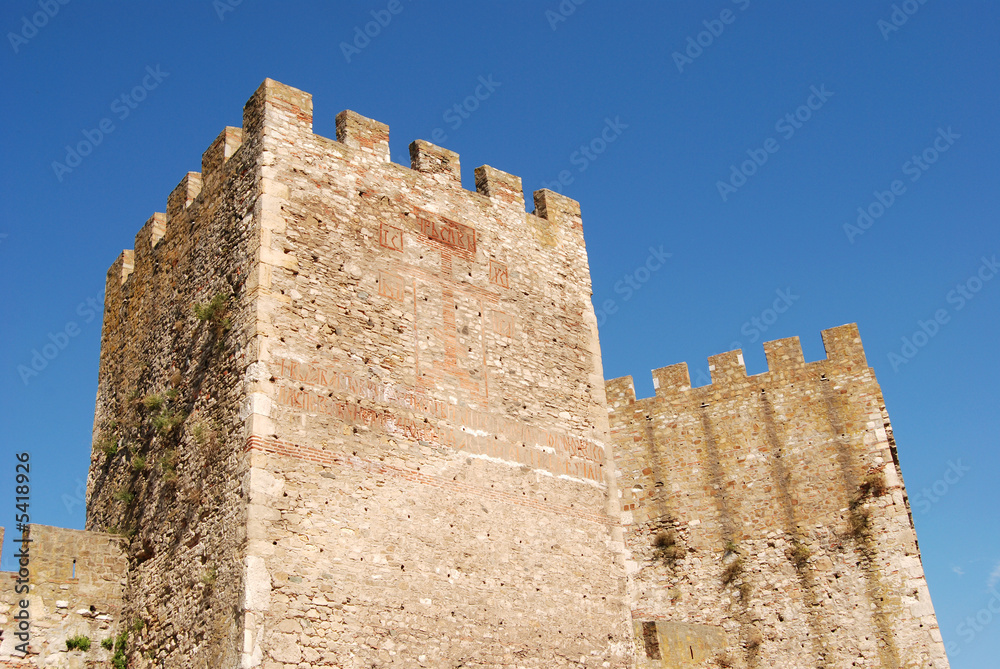 Tower of old castle Smederevo, Serbia, Europe