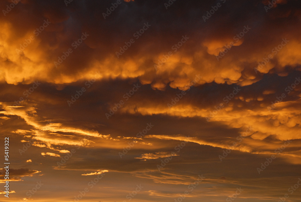 Fototapeta premium nubes espectaculares