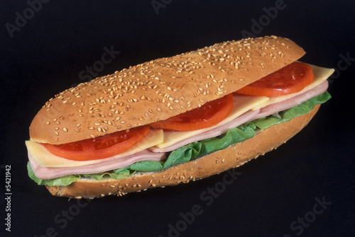 Ham and Cheese Sandwich