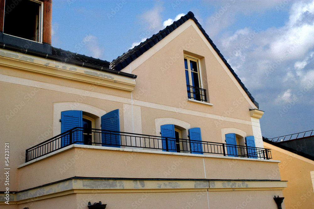 Obraz premium Maison en construction