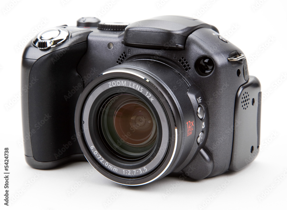 Fototapeta premium Advanced Point and Shoot 8 Mega Pixel Digital Camera