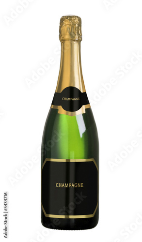 bouteille de champagne, col champagne