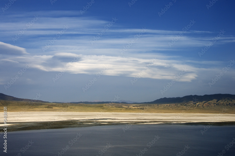 Owens Lake, California.