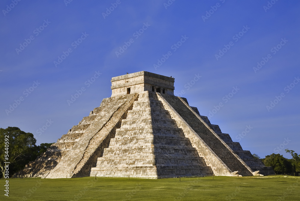 Chichen Itza  The main pyramid El Castillo