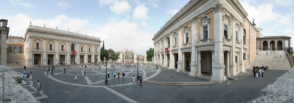 Fototapeta premium Piazza del Campidoglio, Roma