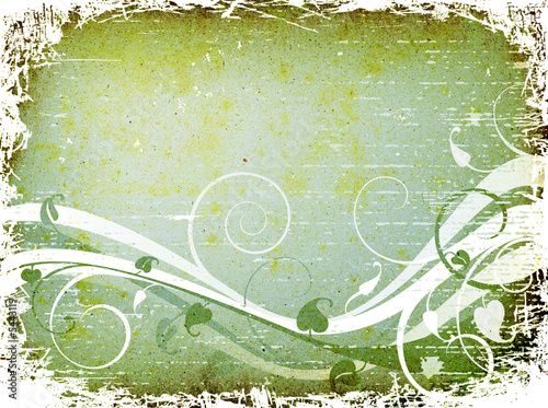 grunge winter design with f...