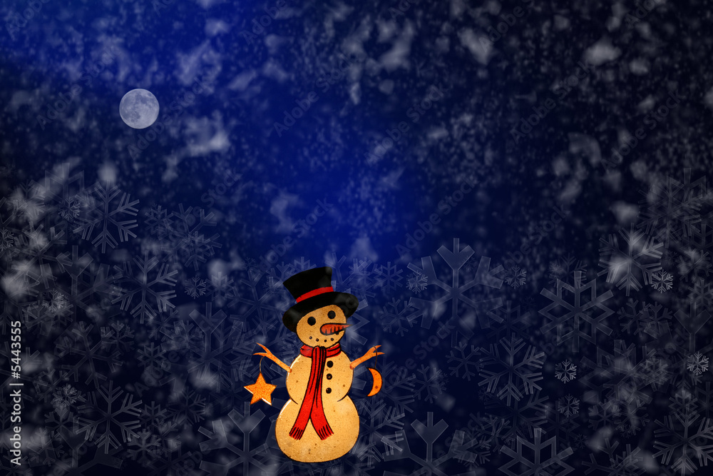Fototapeta premium schneemann