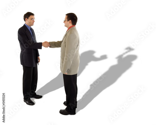 Photography Business handshake