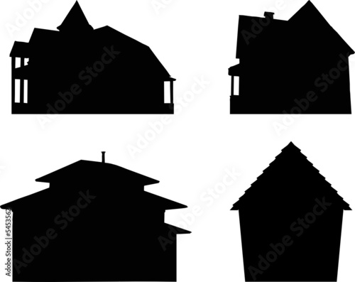 Set houses. Mask