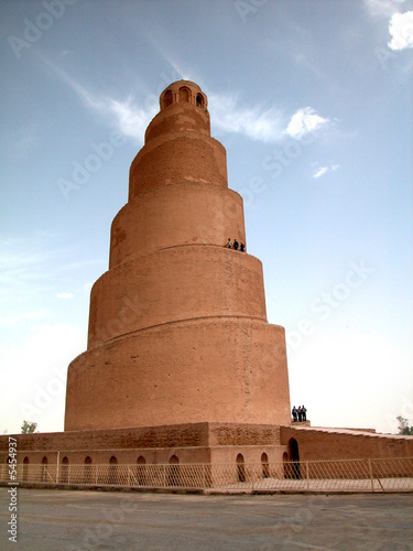 Fototapeta minaret a spiral
