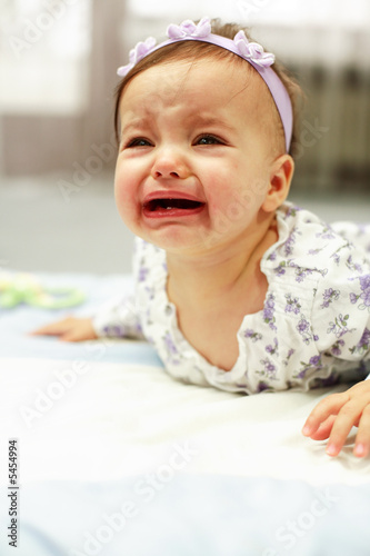 Obraz na plátně Crying baby