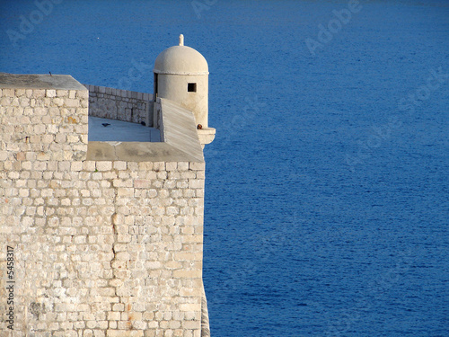Dubrownik fortification detail