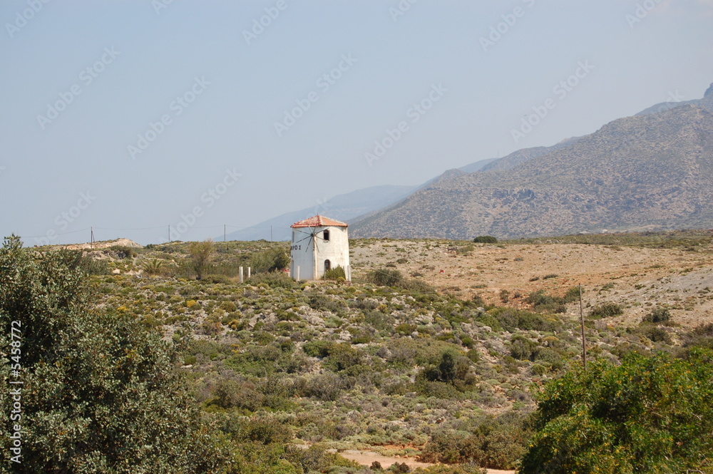 moulin en Crète