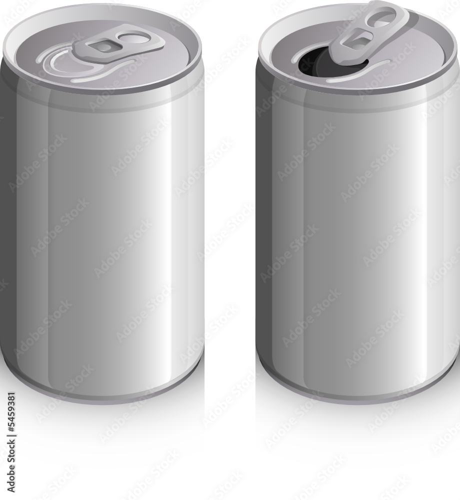 Canette de soda, image vectorielle