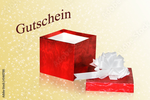 geschenkgutschein photo