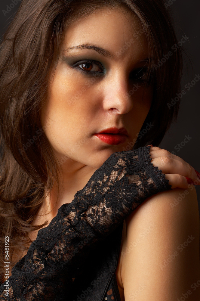 Beautiful Fashion Model shot in studio Beautiful Fashion Model shot in studio