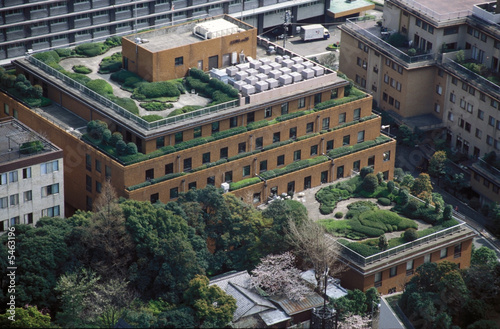 Dachgärten in Tokyo