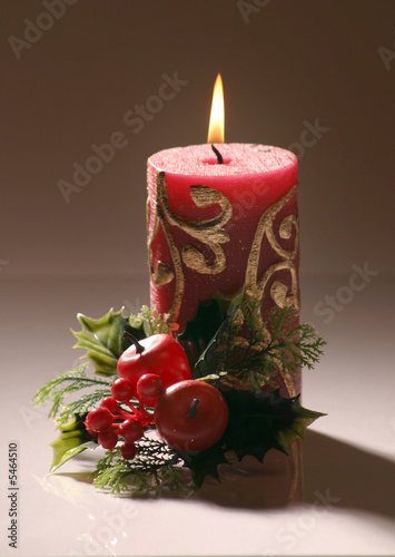 Velas de navidad photo