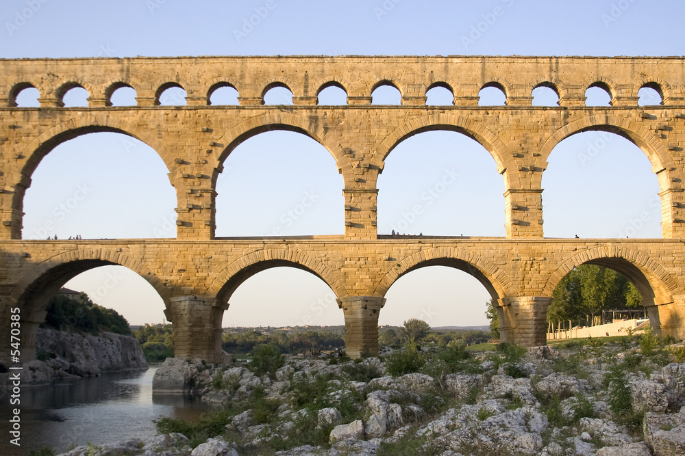 Ouvrage d'art - Aqueduc romain - Pont du Gard