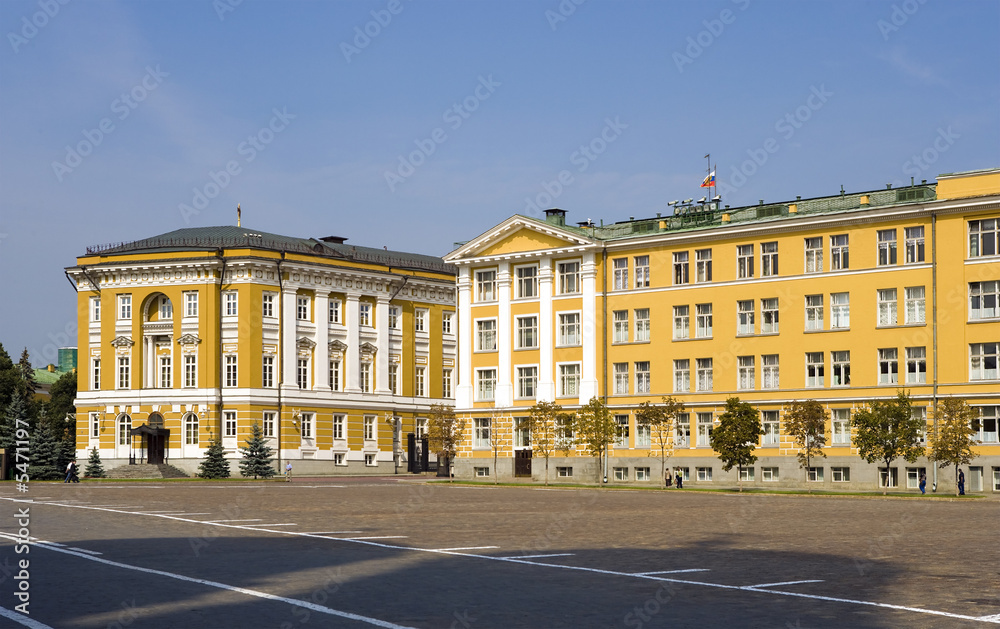 Moscow, the palace of the president