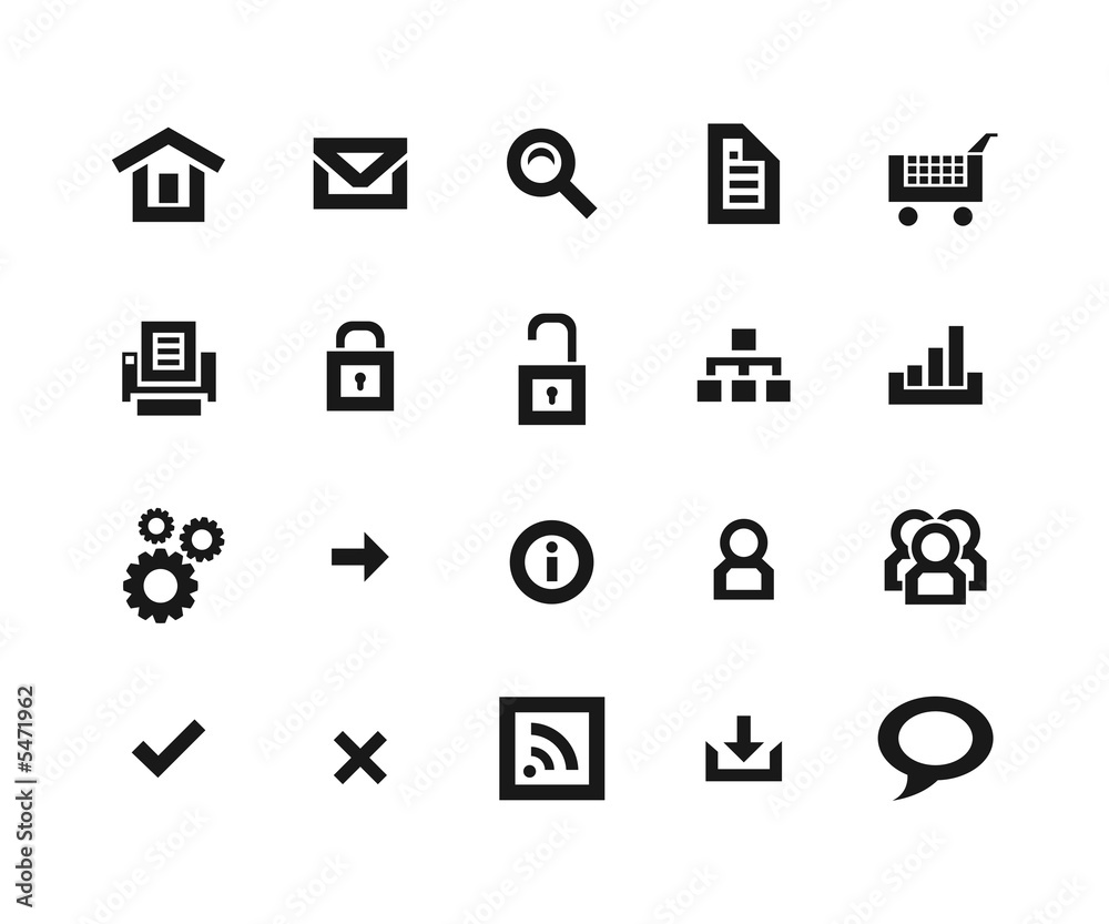 Web icons Web icons