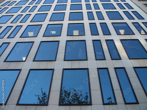 Ventanas, edificio en Barcelona