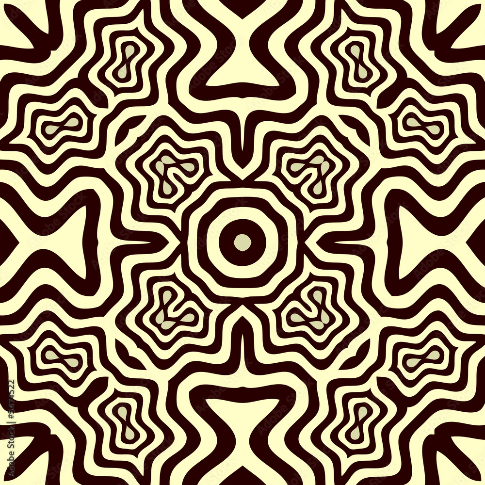 Abstract seamless  pattern - digital artwork