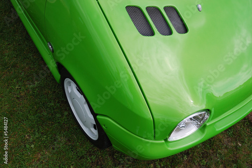 Green car
