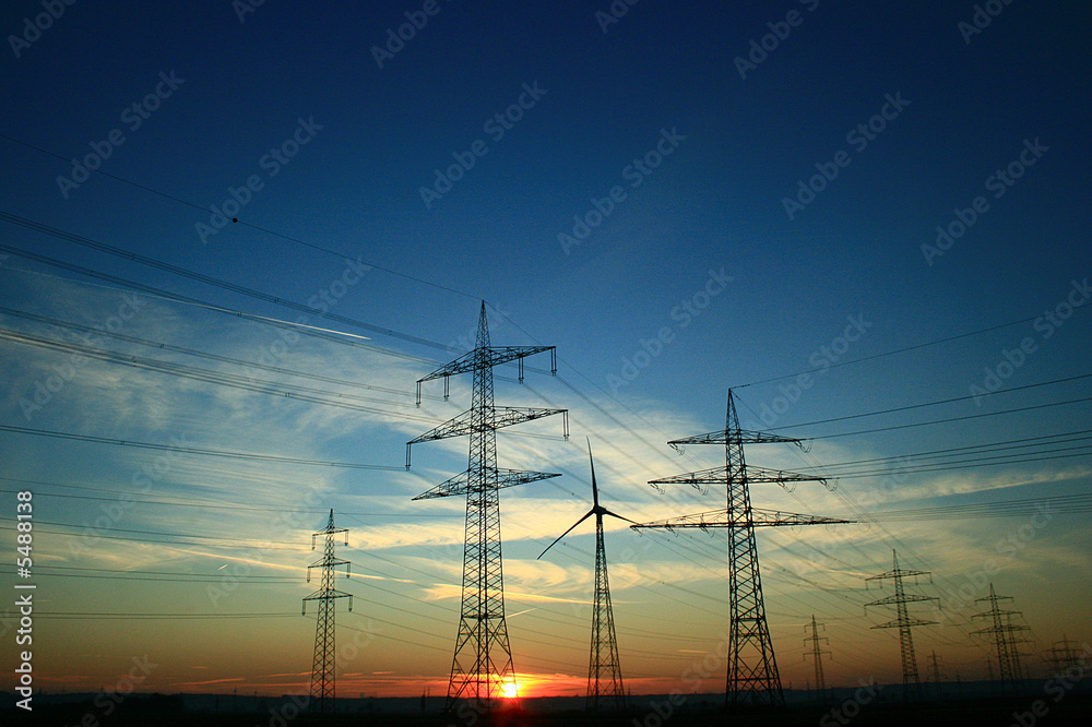 Energy Sunset