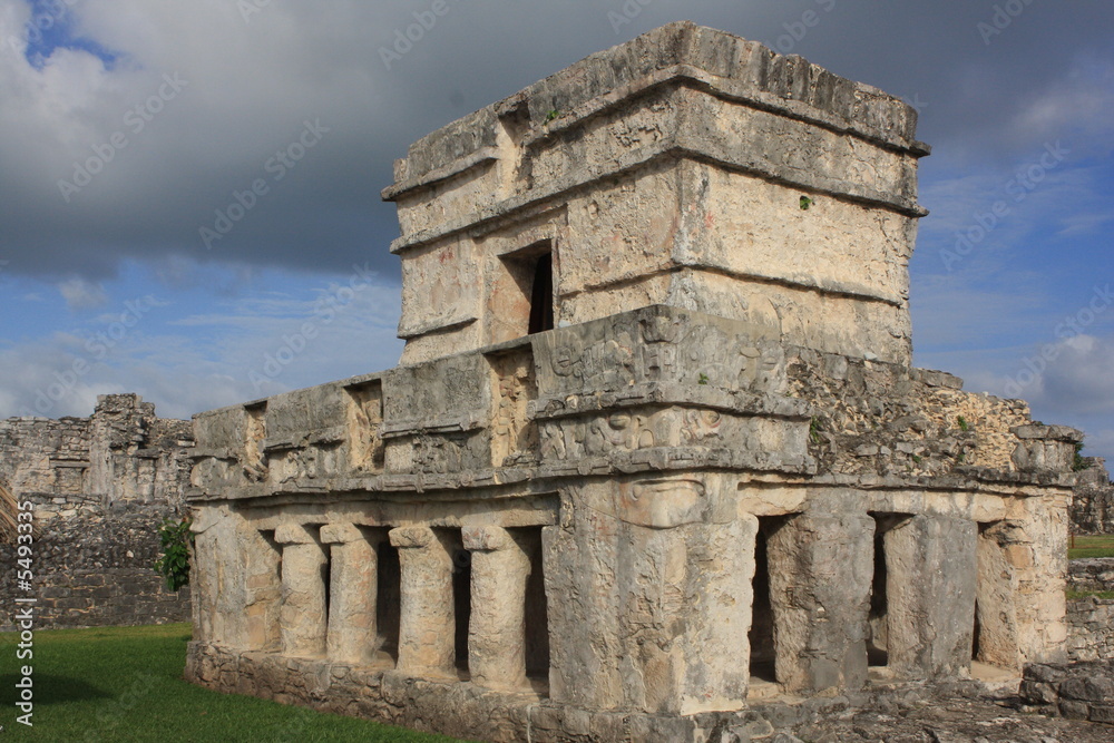 Temple Maya Mexique