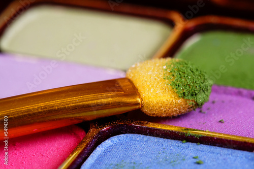 Photos A colorful make-up - cosmetics kit