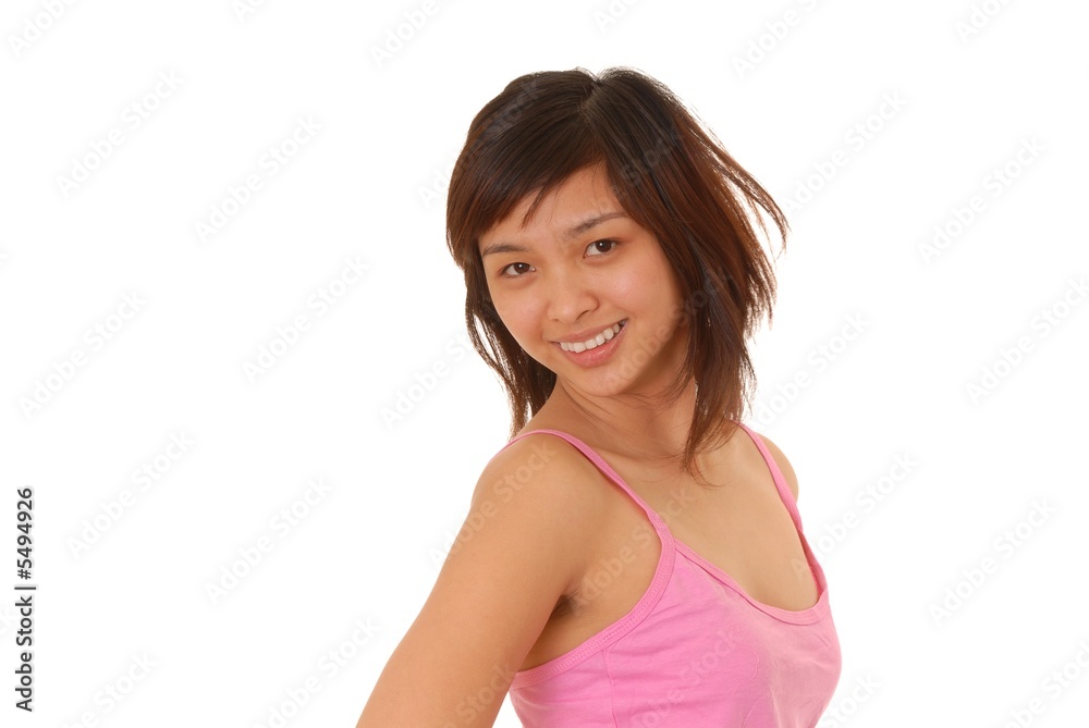 Lovely Asian Brunette Girl Lovely Asian Brunette Girl