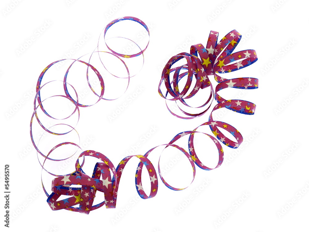 luftschlangen party deco