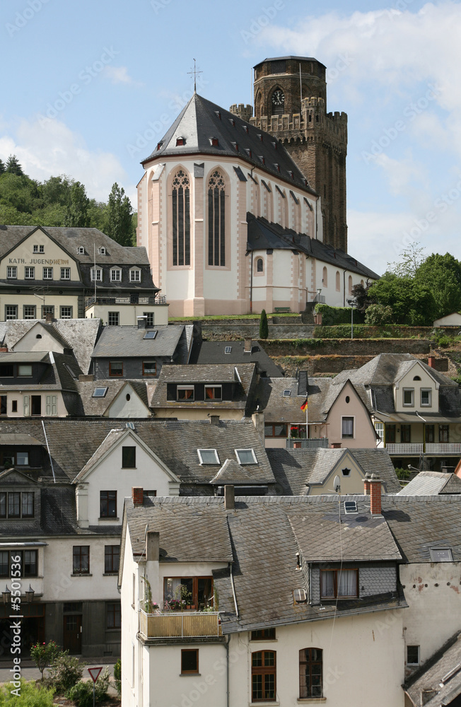 Fototapeta premium Oberwesel (Mittelrheintal)