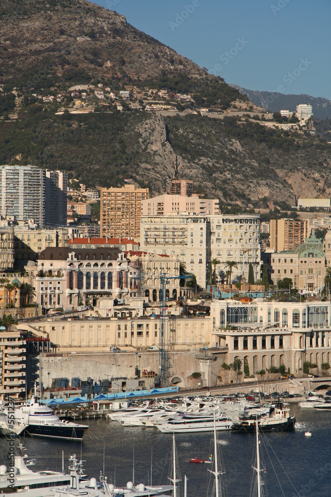 Vue sur Monaco
