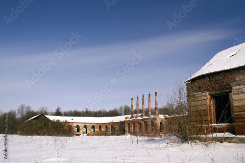 View to building of Zavadovsky's manor in Lyalichi photo