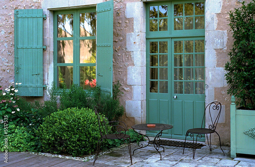 Fotografie coin salon de jardin