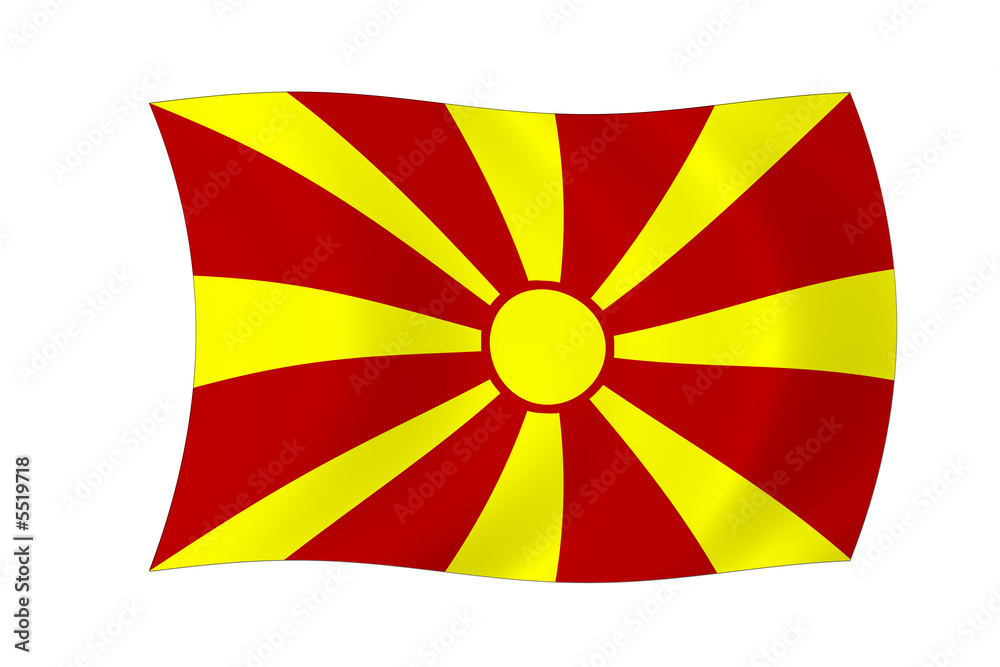 Mazedonien Flagge