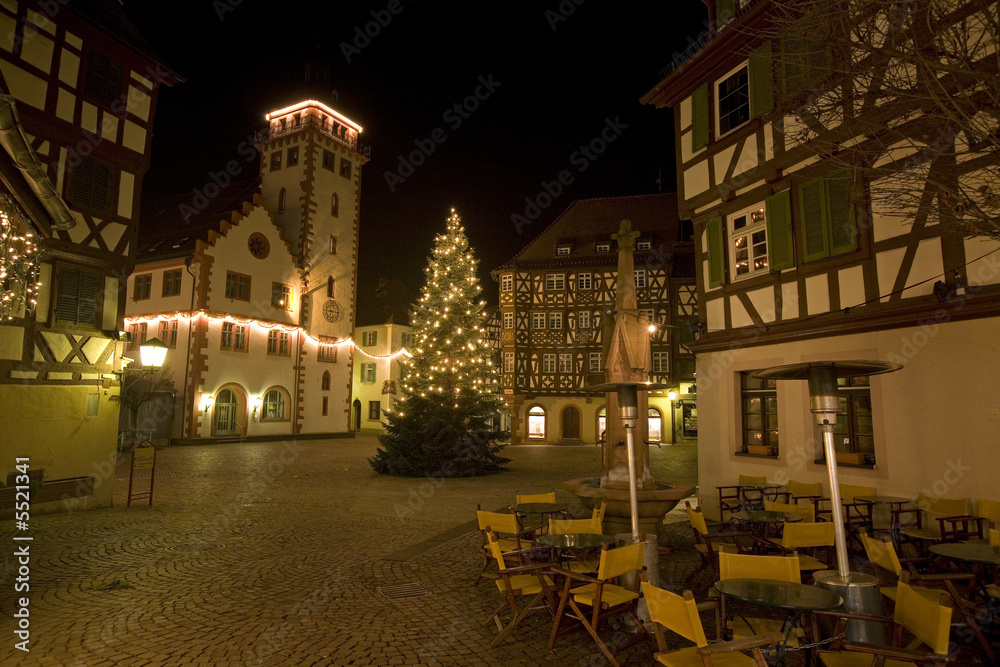 Mosbach Weihnachtlich geschmückt