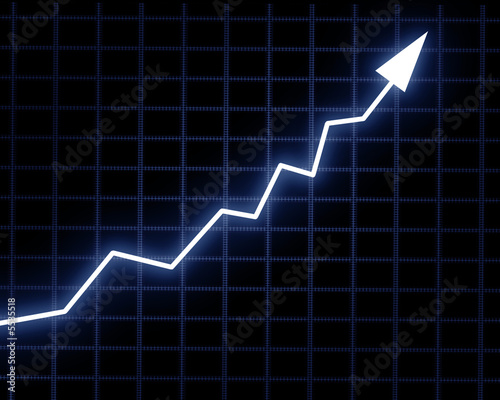 Arrow graph showing success