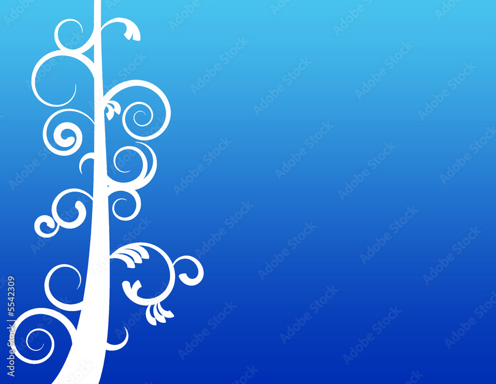 blue background with wsirls blue background with wsirls