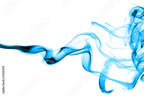 blue abstrac smoke 