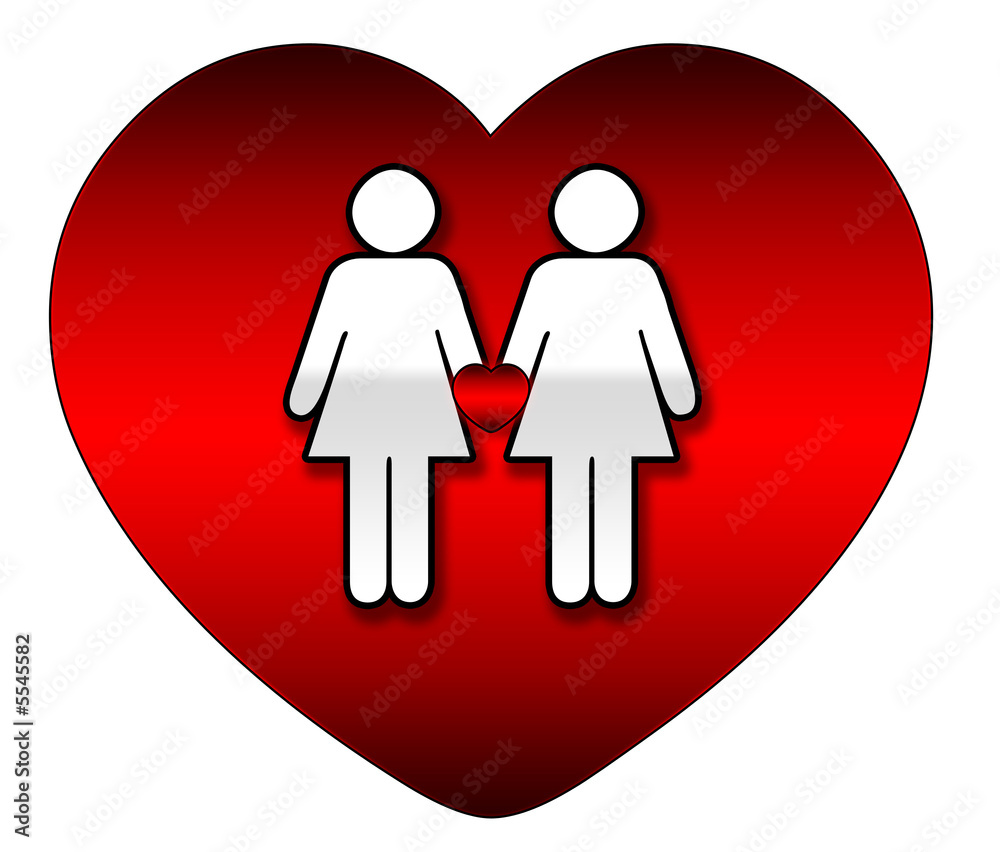 Conceptual images illustrating love between different people. Conceptual images illustrating love between different people.