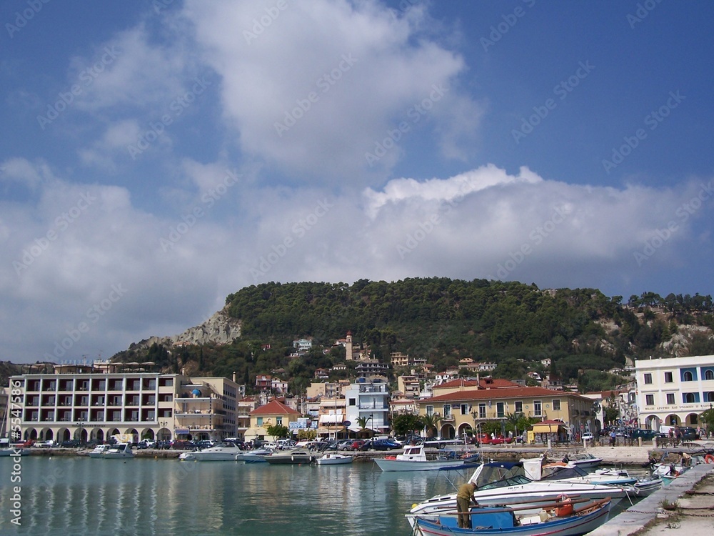 Obraz premium Zakynthos Stadt , Hauptstadt