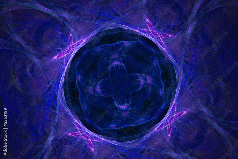 Naklejka premium Abstract background made of deep blue and violet colors